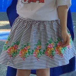 Janie & Jack Floral Skirt